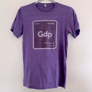 Leafly GrandDaddyPurp tee